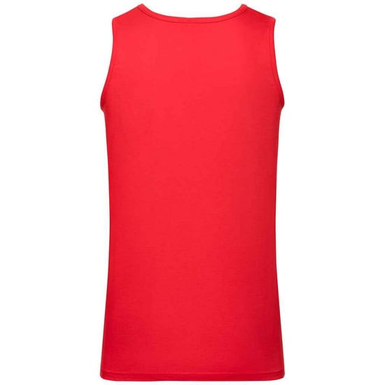 Fruit of the Loom Heren sportvest top (Rood) - Image 2