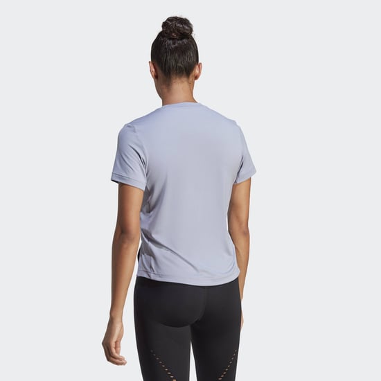 Women's adidas Versatile T-Shirt in Violet - Image 2