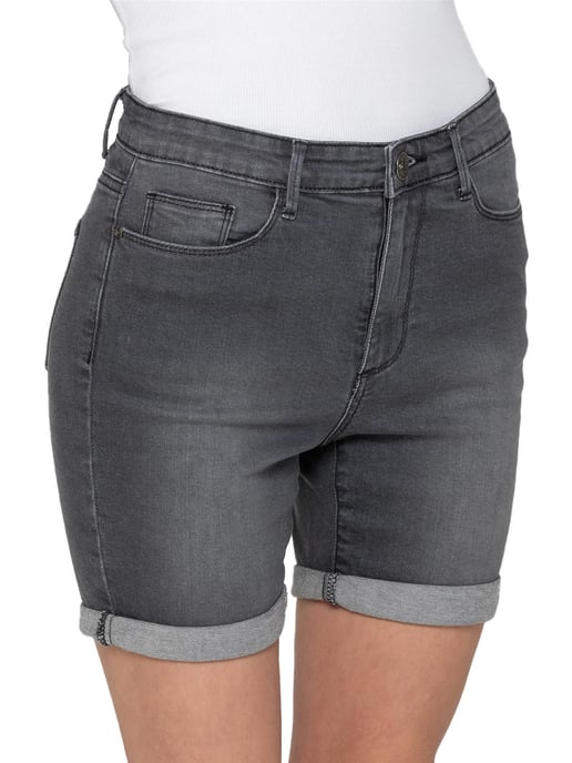 Enzo | Womens Skinny Denim Shorts