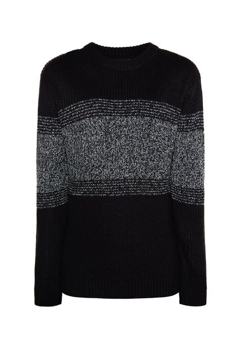 ICEBOUND Jumper Heren zwart - Image 1
