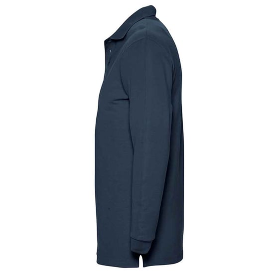 SOLS Volwassen uniseks Winter II poloshirt met lange mouwen (Marine) - Image 3