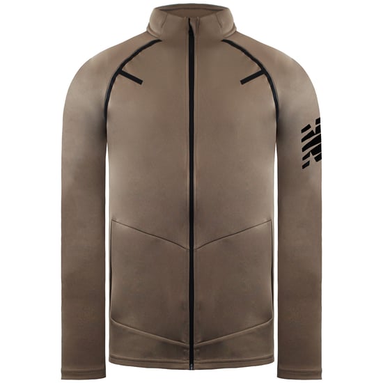 New Balance Tenacity Heren Bruin Track Jacket - Image 1