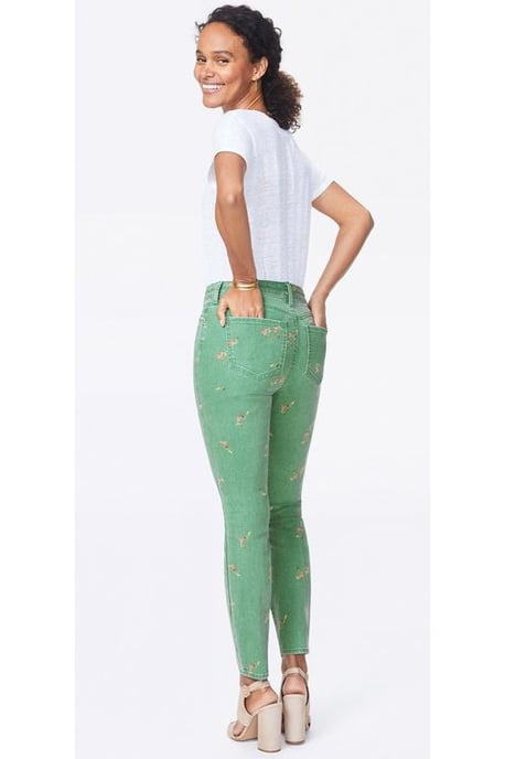 Ami Skinny Jeans Green Twill