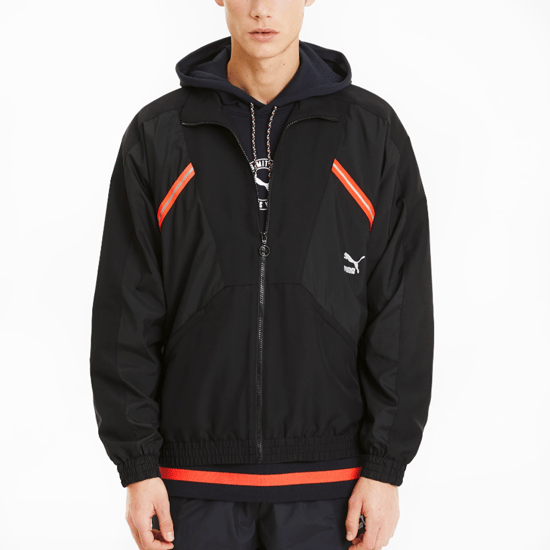 Puma TFS Tailored For Sport geweven zwarte trainingsjas voor heren 596464 01 - Image 1
