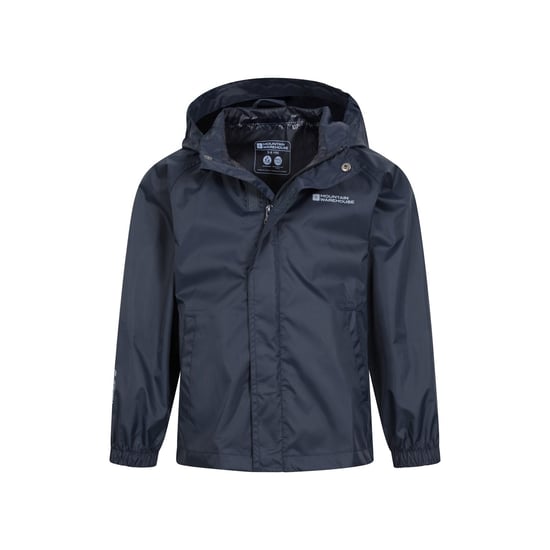 Mountain Warehouse Pakka II Waterdichte Jas voor Kinderen/Kinderen (Donkerblauw) - Image 5