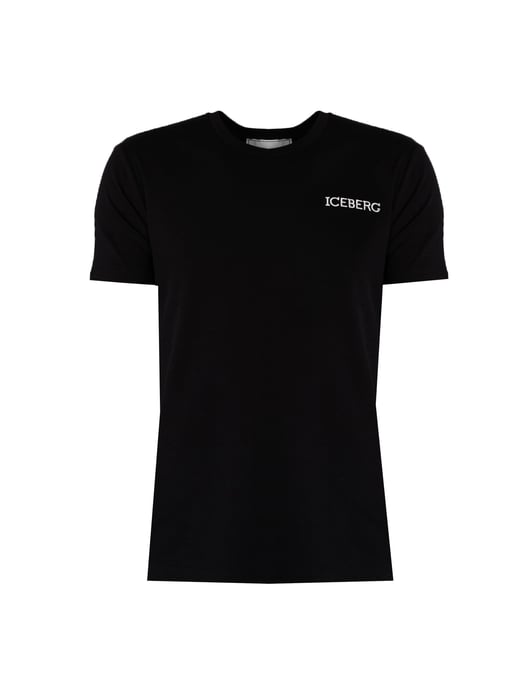 Iceberg T-Shirt C-Neck Mannen zwart - Image 1