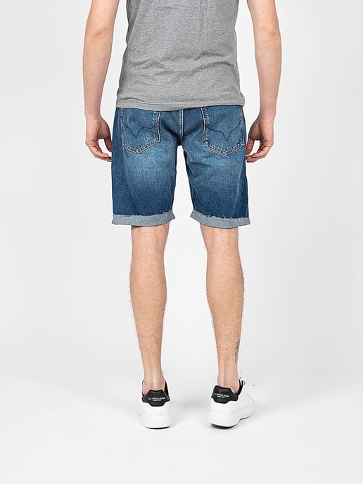 Pepe Jeans shorts Callen Reclaim Mannen blauw - Image 4