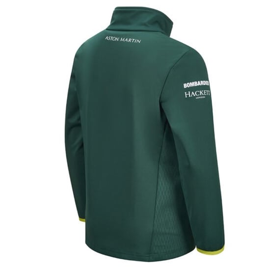 Aston Martin F1 Official Team Kids Green Softshell Jacket