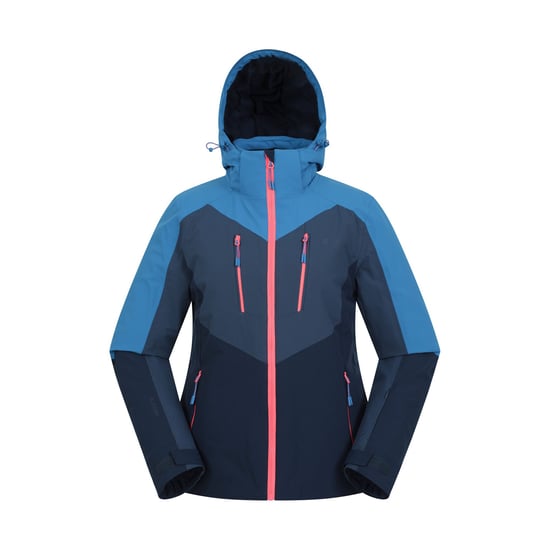 Mountain Warehouse Dames/Dames Valais Waterdichte Ski-jas (Marine) - Image 1