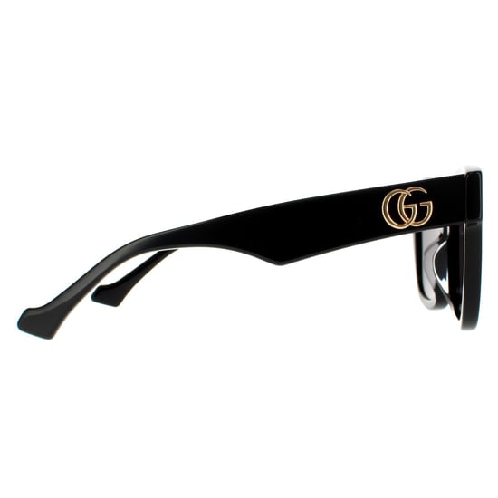 Gucci Rechte Vrouwen Zwarte Grijze Zonnebril - Image 4