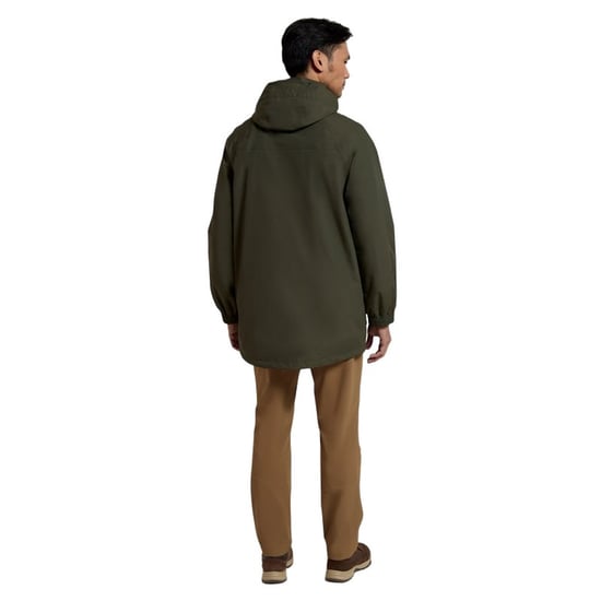 Mountain Warehouse Heren Glacier II Lange Waterdichte Jas (Khaki) - Image 2