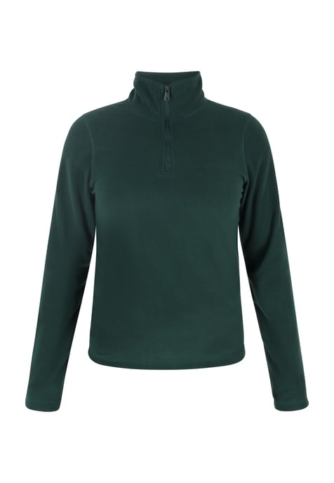 Mymo Fleece trui Dames donkergroen - Image 1