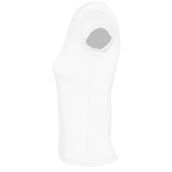 SOLs Womens/Ladies Moon V Neck Short Sleeve T-Shirt (White)
