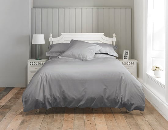The Lyndon Company 800 Thread Count Duvet Set Single Size Grey