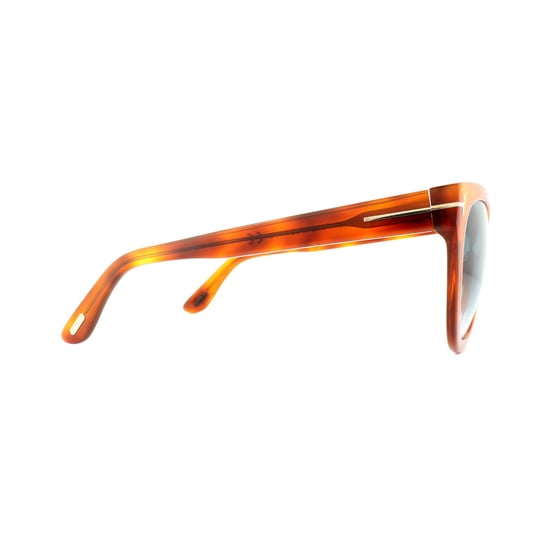 Tom Ford Zonnebril 0511 Arabella 53W Blonde Havana Blauw Verloop - Image 4