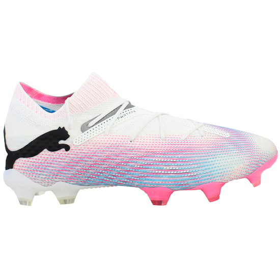 Puma Future 7 Ultimate FG/AG Mens White Football Boots - Image 1