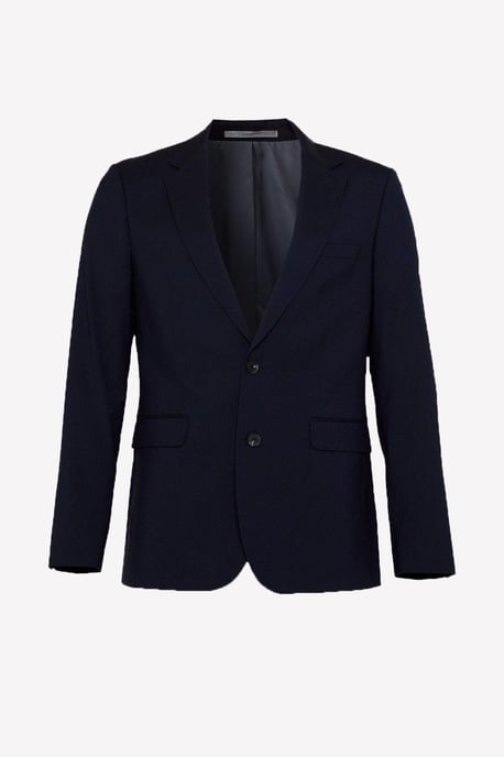 Slim Fit Navy Essential Suit Jacket - Image 4