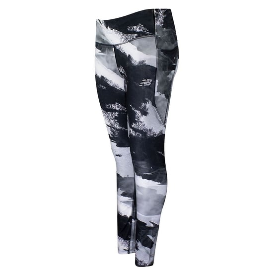 New Balance Printed Dark Blue Impact Womens Running Tight Leggings WP11264 SIY