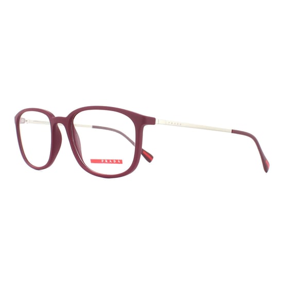 Prada sportbril ps03HV vyx1o1 bordeaux rubber mannen - Image 2