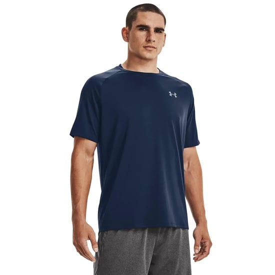 Under Armour Heren-Tech T-Shirt (Academie Blauw/Grafiet) - Image 4