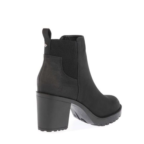 Dames Only Barbara Chelsea Boots met hak in zwart - Image 3