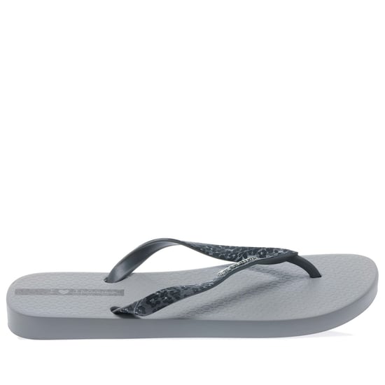 Women's Ipanema Duna Animal Flip Flops in Grey