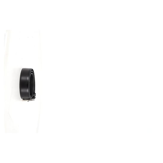 Prada Silver Buckle Belt in Black Leather - Image 5