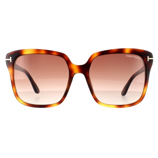 Tom Ford zonnebril Faye FT0788 53F Blonde Havana Brown Gradiënt - Image 1