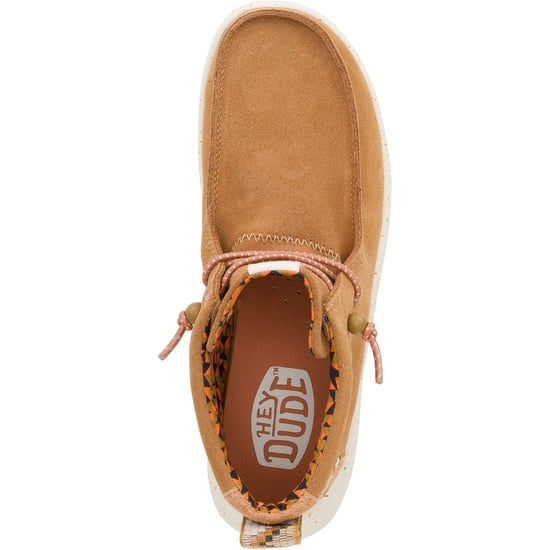 HEYDUDE Wendy Peak Hi Suede Dameslaarzen Chestnut - Image 4