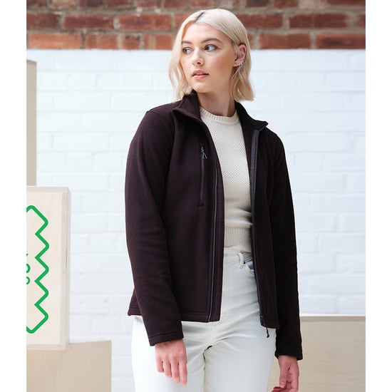 Regatta Womens/Ladies Honestly Made Recycled Fleece Jacket (Black)