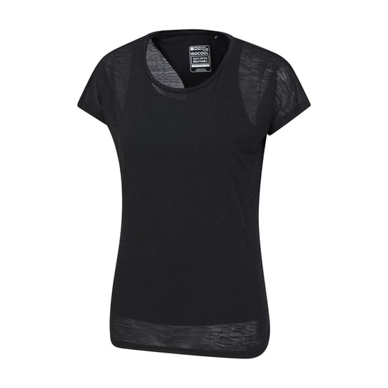 Mountain Warehouse Womens/Ladies Double Layered T-Shirt (Black)