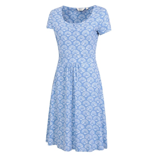 Mountain Warehouse Dames/Dames Orchidee Zeeschelpen UV-bescherming Midi Dress (Lichtblauw) - Image 3