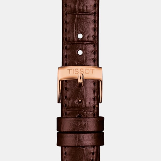 Tissot Carson Dames Bruine Horloge T1222073603100 - Image 4