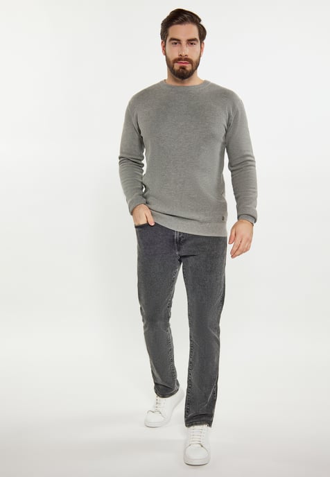 Dreimaster Jumper Heren grijs melange - Image 2