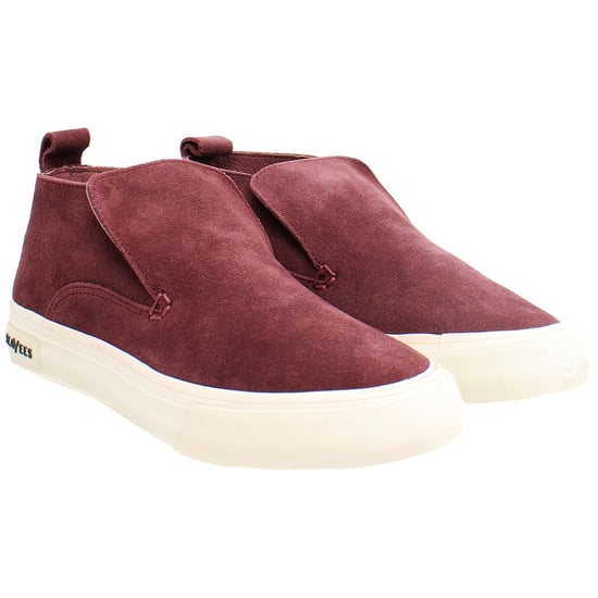 Seavees Huntington Middie Dames Rode Schoenen - Image 2