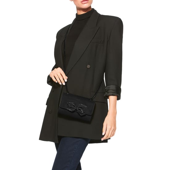 KG Kurt Geiger Suedette Adore Clutch Bag