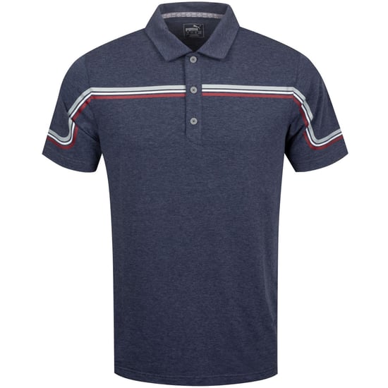 Puma DryCell Performance Fit Looping Polo Shirt Short Sleeve Mens Top 595111 02