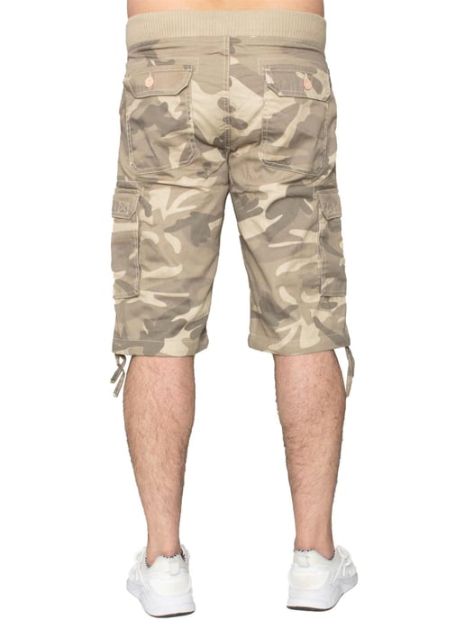 Enzo | Heren Cargo Combat Camo Korte Broek - Image 2