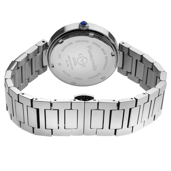 GV2 Dameshorloge Piemonte 14200B Zwitsers Quartz Two-Tone Roestvrij Staal Diamant - Image 2