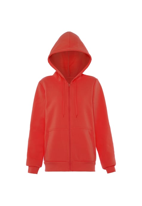 Mymo Jas met capuchon Dames Zomer rood - Image 1