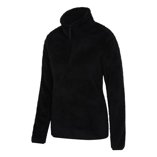 Mountain Warehouse Dames/Dames Teddy Fleece Quarter Zip Fleece Top (Zwart) - Image 3