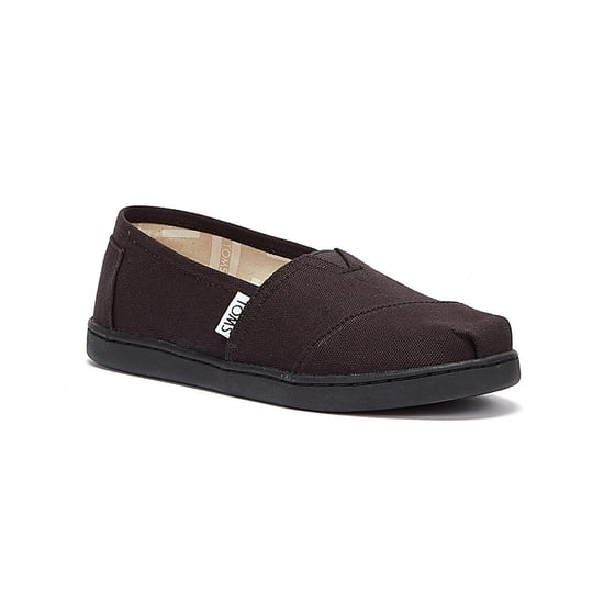 Jongens Meisjes TOMS Alpargata Jeugd Zwart / Zwart Espadrilles - Image 2