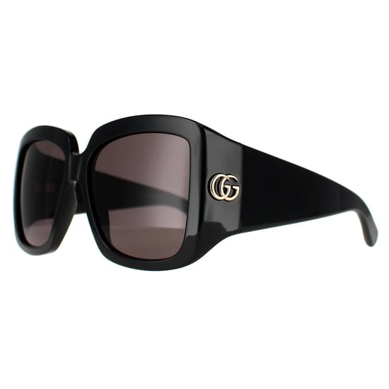 Gucci Square Womens Black Grey GG1402S