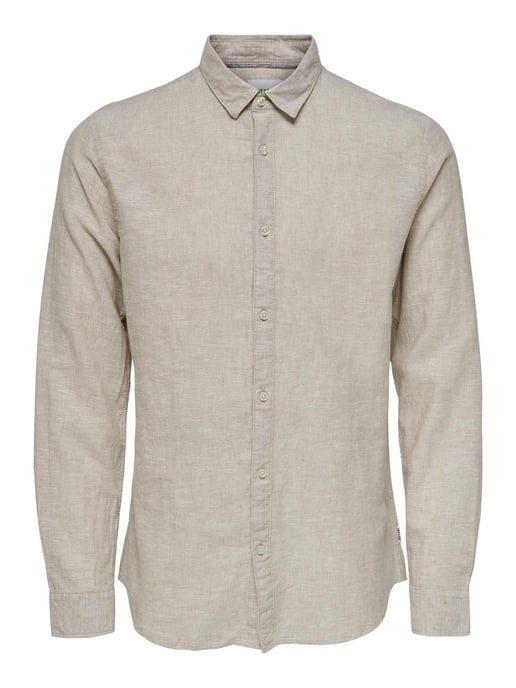 Caiden Long Sleeve Overhemd - Chinchilla - Image 3