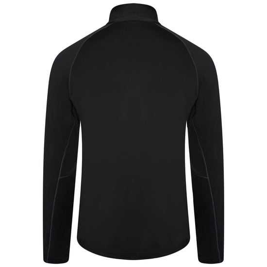 Dare 2B Mens Fuser Core Stretch Half Zip Thermal Top (Black)