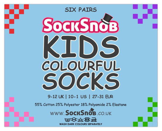 6 Paar Kinderen Jongens Meisjes Middelhoge Effen Kleur Casual Katoenen Sokken - Image 2