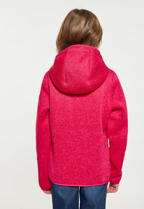 Schmuddelwedda Gebreide fleeceblouse meisjes (kinderen) Framboos Roze Gem - Image 4