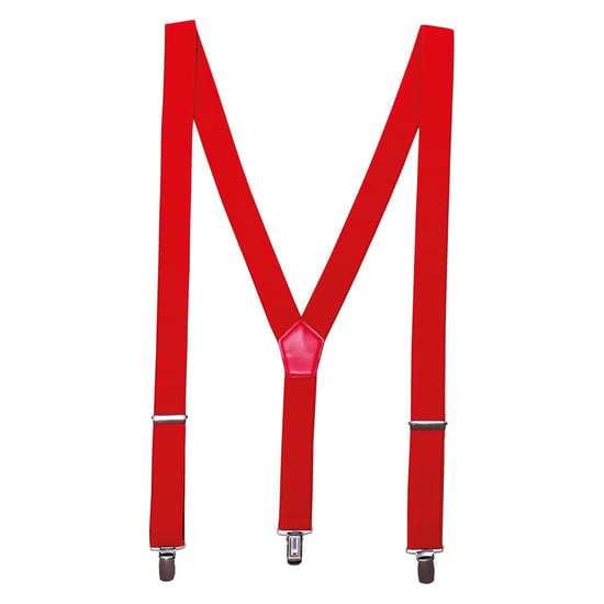 Premier Clip-On broekbeugels (Rood) - Image 1
