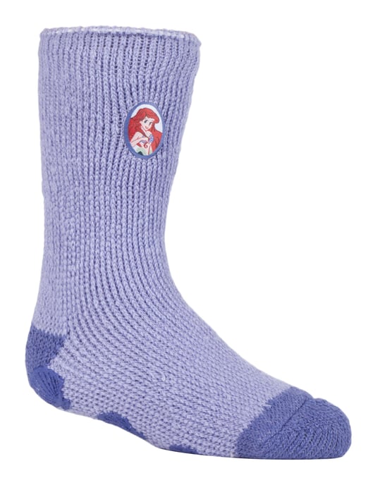 Heat Holders Karakter thermo pantoffelsokken voor kinderen - Kleine Zeemeermin - Image 1