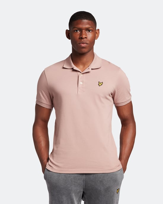 Lyle & Scott Gewoon poloshirt in Roze - Image 1